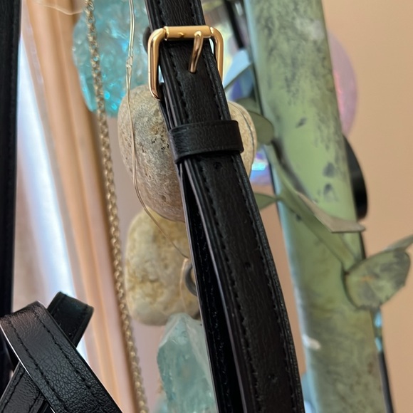 COACH 2-WAY BLACK REVERSIBLE CROSSBODY- TOTE PRISTINE - Picture 12 of 17